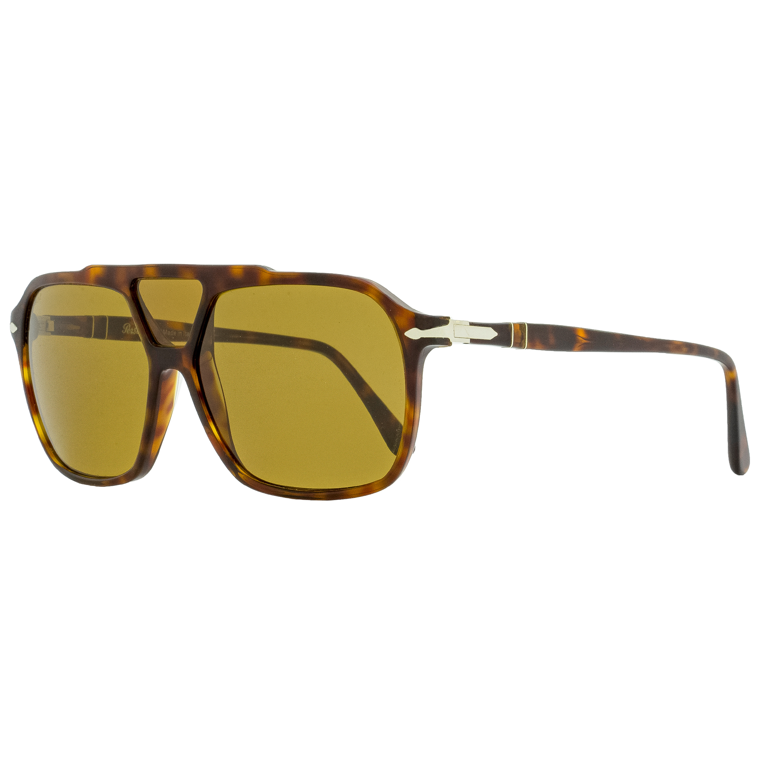 Persol Tortoiseshell Sunglasses With Amber Lenses